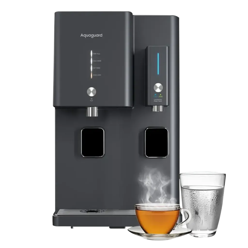 Aquaguard Aspire Arctic RO Stainless Steel Hot Cold & Ambient Water Purifier